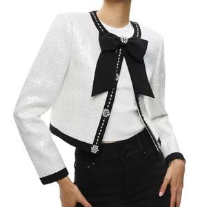 Alice and Olivia
Gwyneth Embellished Cropped Jacket